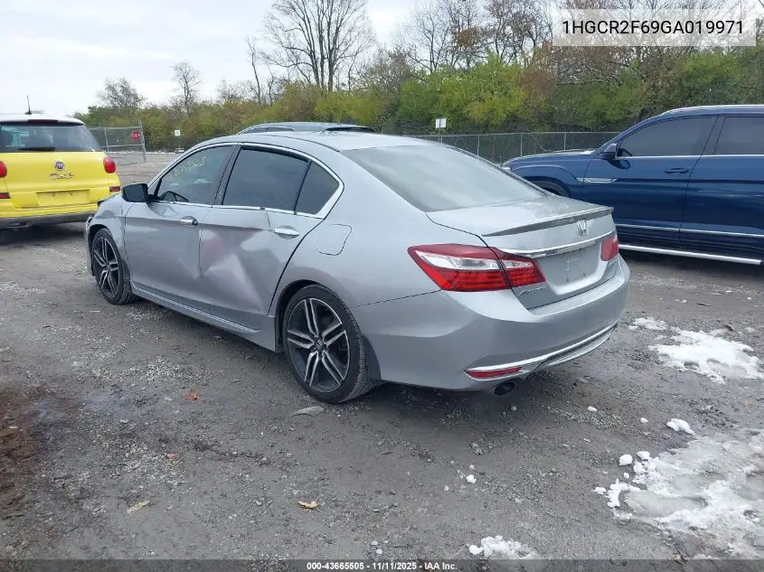 1HGCR2F69GA019971 2016 Honda Accord Sport