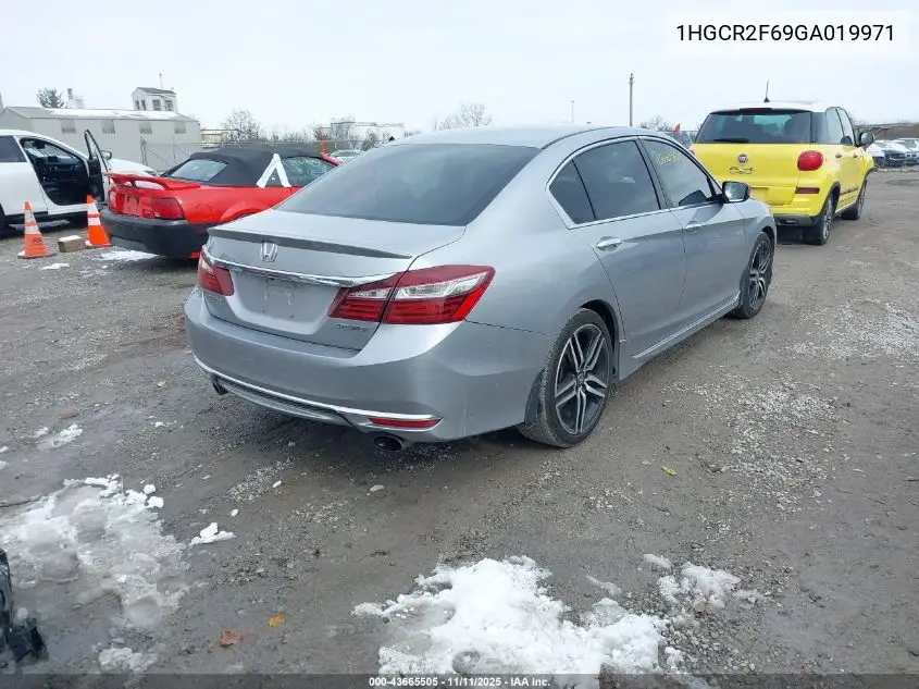 1HGCR2F69GA019971 2016 Honda Accord Sport