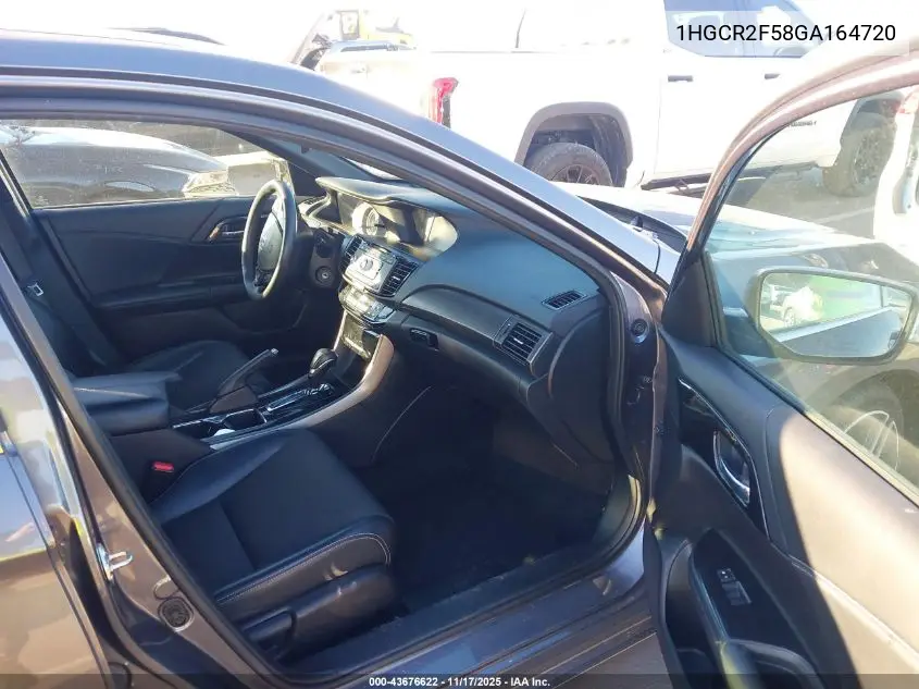 1HGCR2F58GA164720 2016 Honda Accord Sport