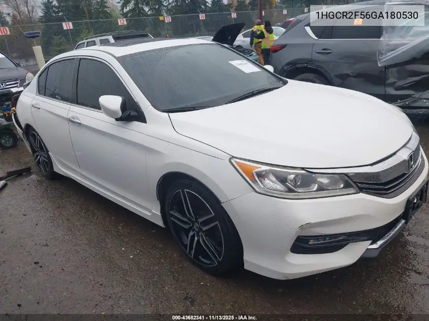 1HGCR2F56GA180530 2016 Honda Accord Sport