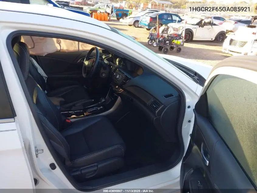 1HGCR2F65GA085921 2016 Honda Accord Sport