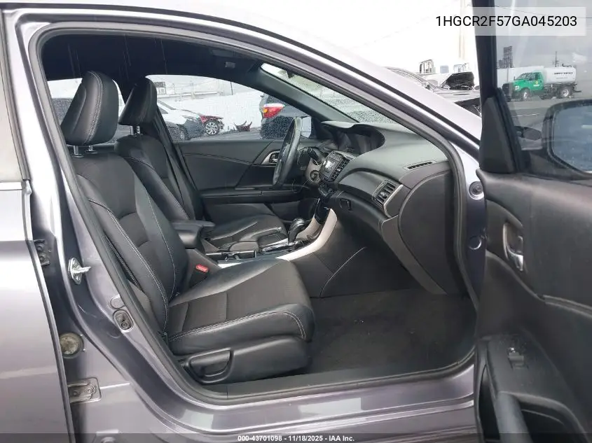 1HGCR2F57GA045203 2016 Honda Accord Sport