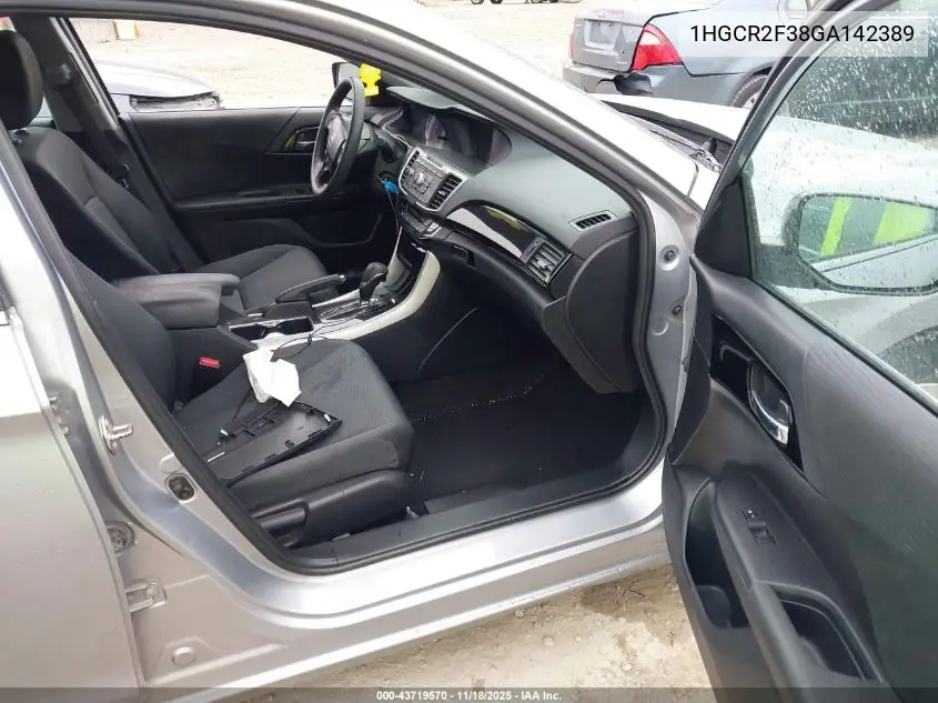 1HGCR2F38GA142389 2016 Honda Accord Lx