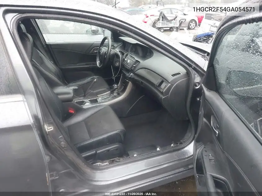 1HGCR2F54GA054571 2016 Honda Accord Sport