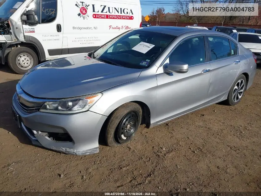 1HGCR2F79GA004783 2016 Honda Accord Ex
