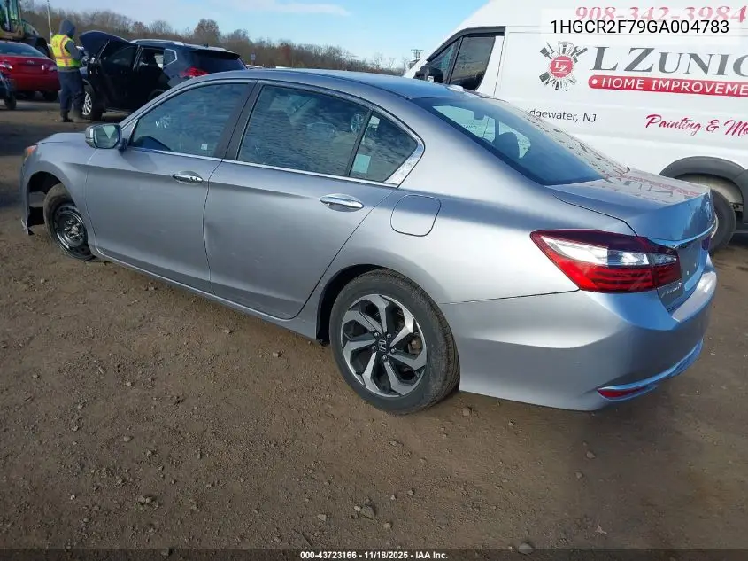 1HGCR2F79GA004783 2016 Honda Accord Ex