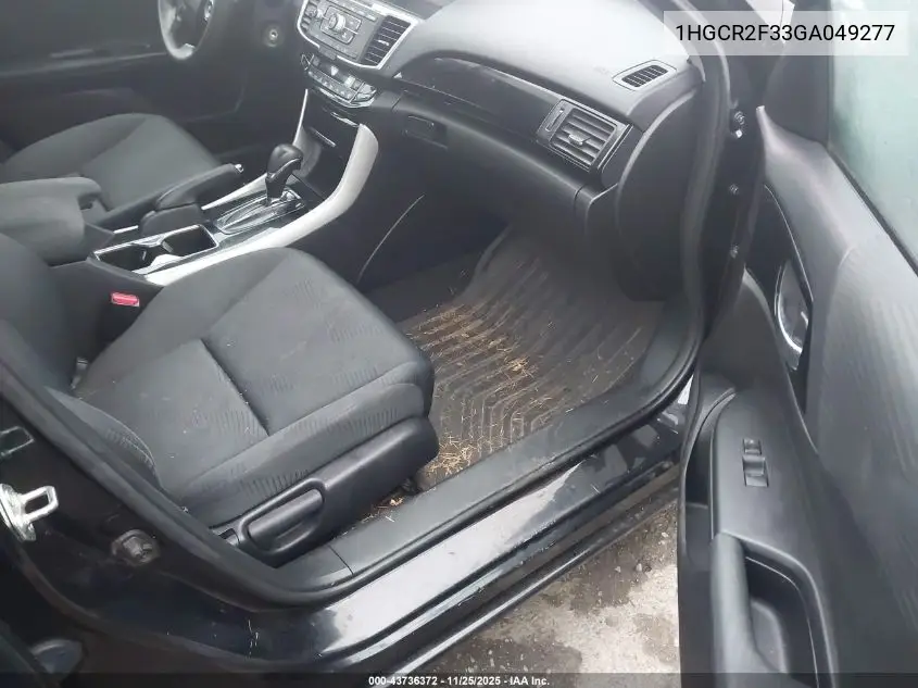 1HGCR2F33GA049277 2016 Honda Accord Lx