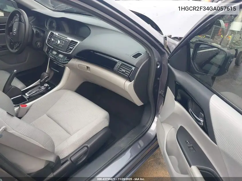 1HGCR2F34GA057615 2016 Honda Accord Lx