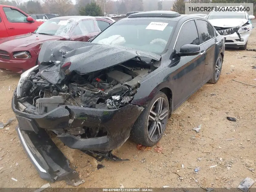 1HGCR2F86GA053660 2016 Honda Accord Ex-L