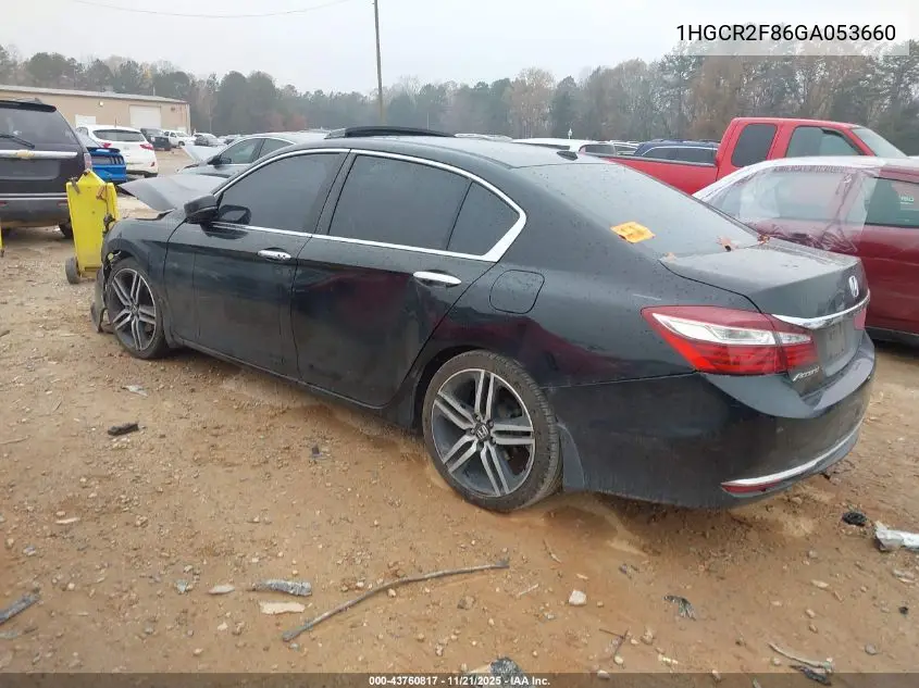 1HGCR2F86GA053660 2016 Honda Accord Ex-L