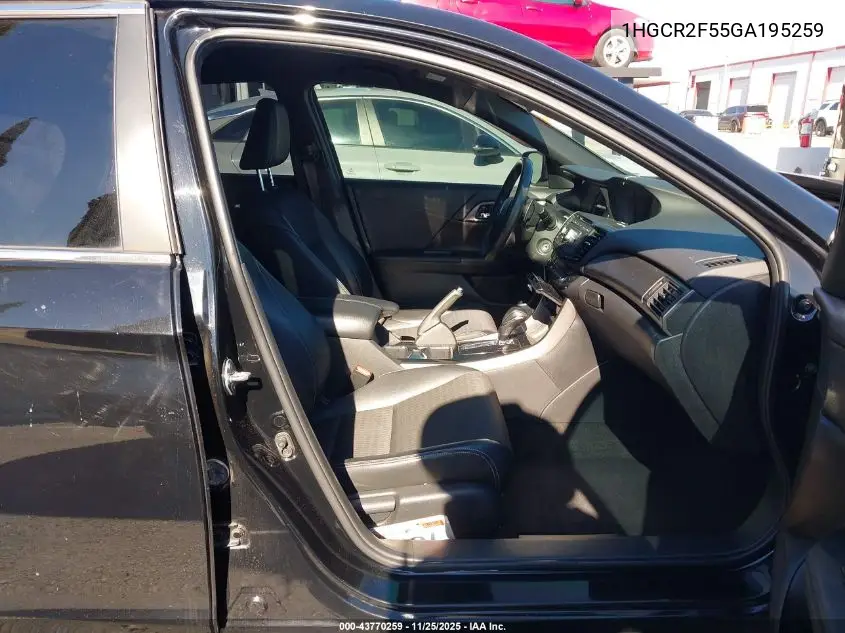 1HGCR2F55GA195259 2016 Honda Accord Sport
