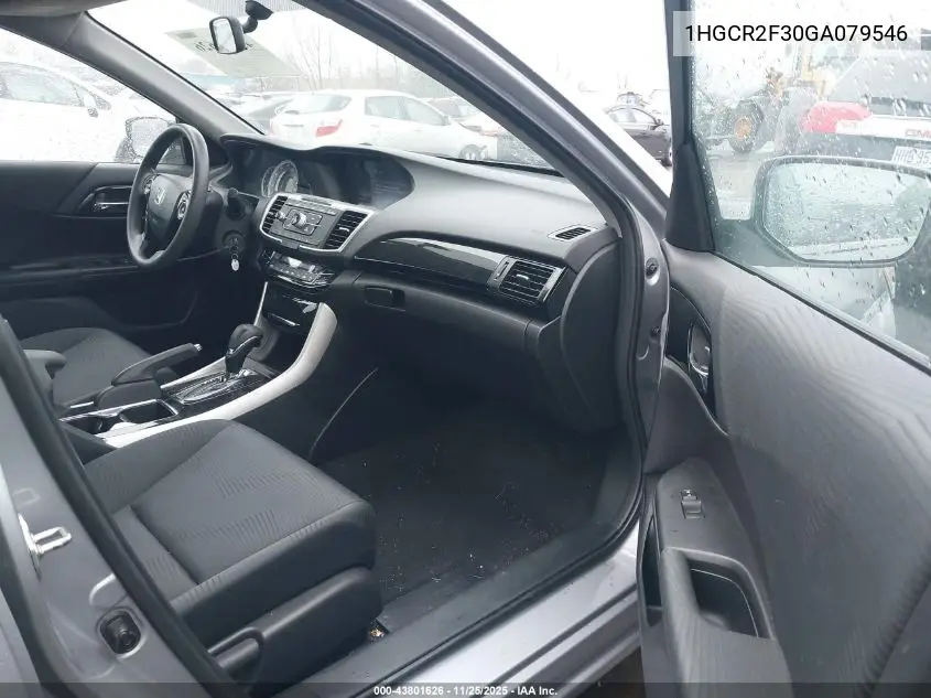 1HGCR2F30GA079546 2016 Honda Accord Lx