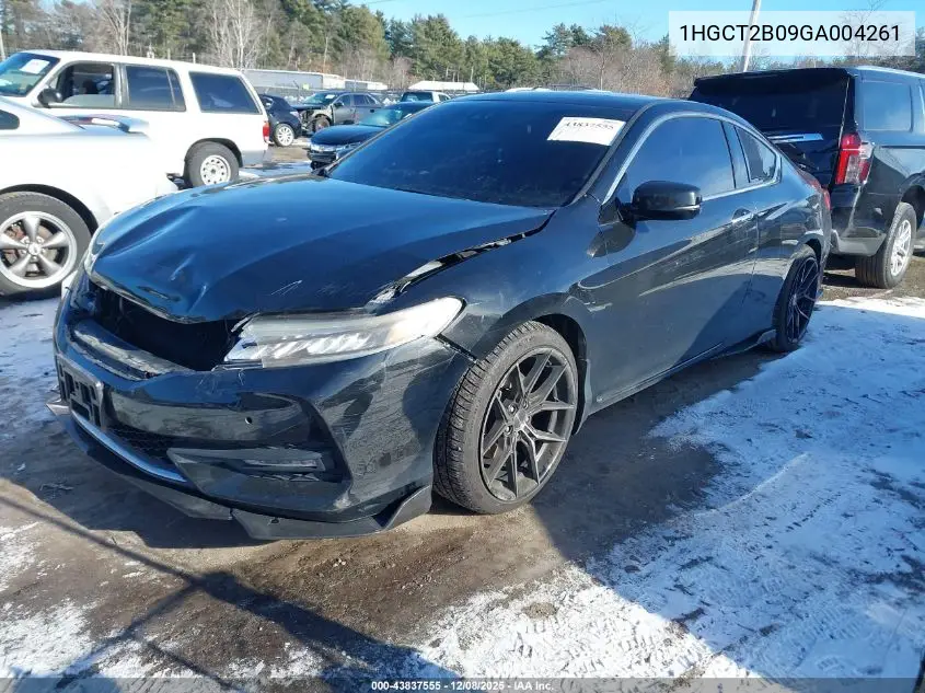 1HGCT2B09GA004261 2016 Honda Accord Touring