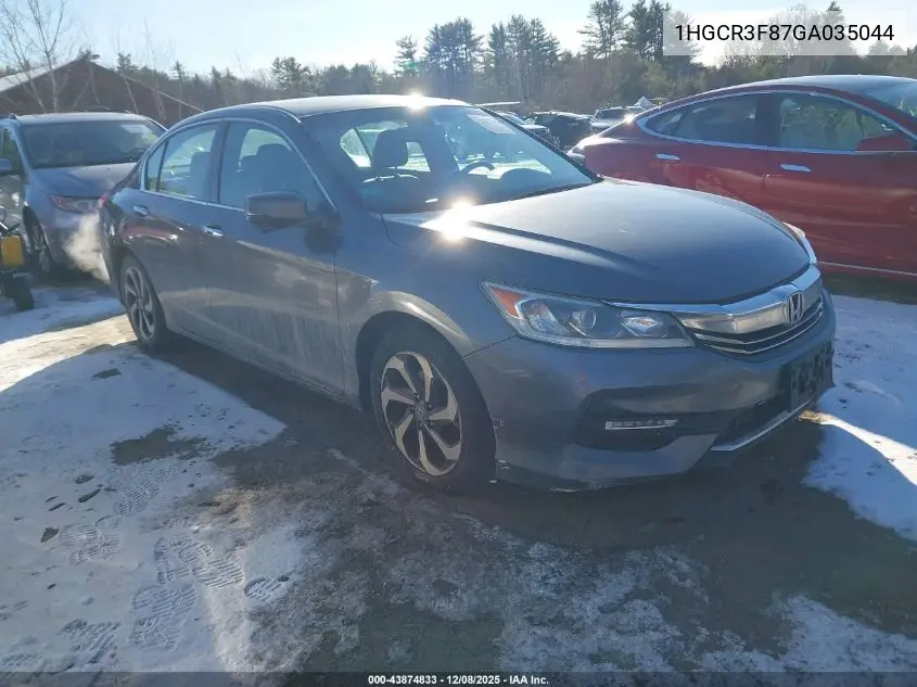 1HGCR3F87GA035044 2016 Honda Accord Ex-L V-6