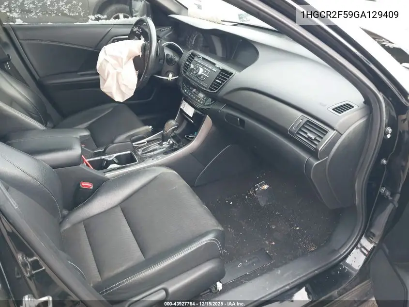 1HGCR2F59GA129409 2016 Honda Accord Sport