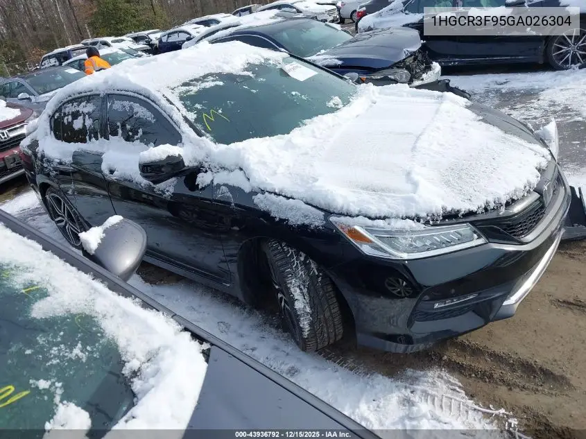 1HGCR3F95GA026304 2016 Honda Accord Touring