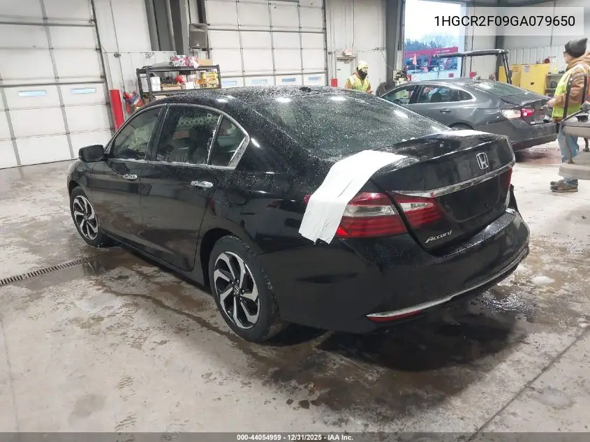 1HGCR2F09GA079650 2016 Honda Accord Ex