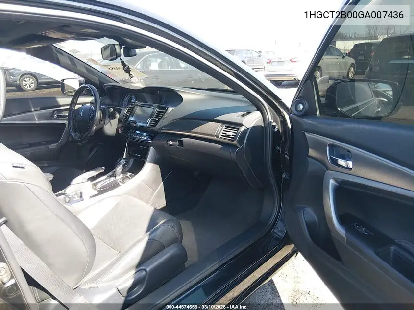 1HGCT2B00GA007436 2016 Honda Accord Touring