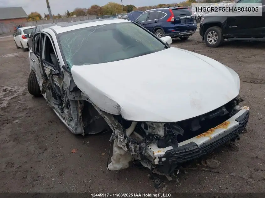 1HGCR2F56HA804005 2017 Honda Accord Sport