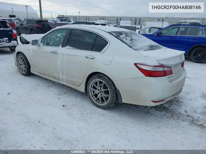 1HGCR2F00HA808166 2017 Honda Accord Touring
