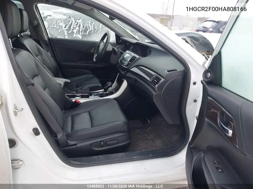 1HGCR2F00HA808166 2017 Honda Accord Touring