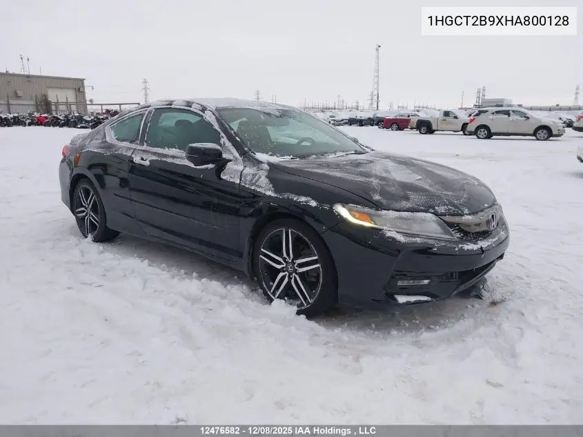 1HGCT2B9XHA800128 2017 Honda Accord Touring