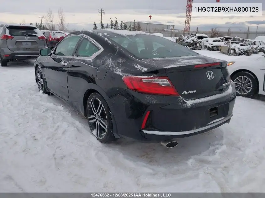 1HGCT2B9XHA800128 2017 Honda Accord Touring