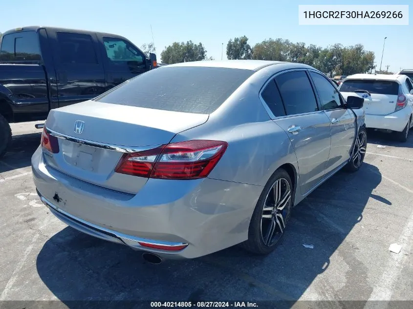 1HGCR2F30HA269266 2017 Honda Accord Lx