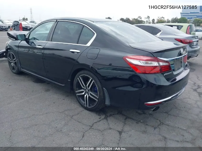 2017 Honda Accord Sport VIN: 1HGCR2F56HA127585 Lot: 40243349