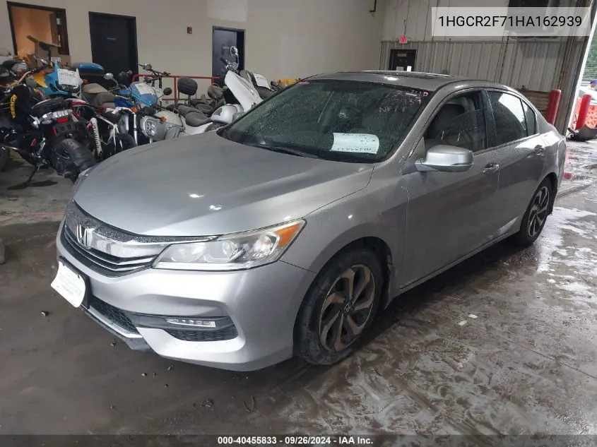 1HGCR2F71HA162939 2017 Honda Accord Ex