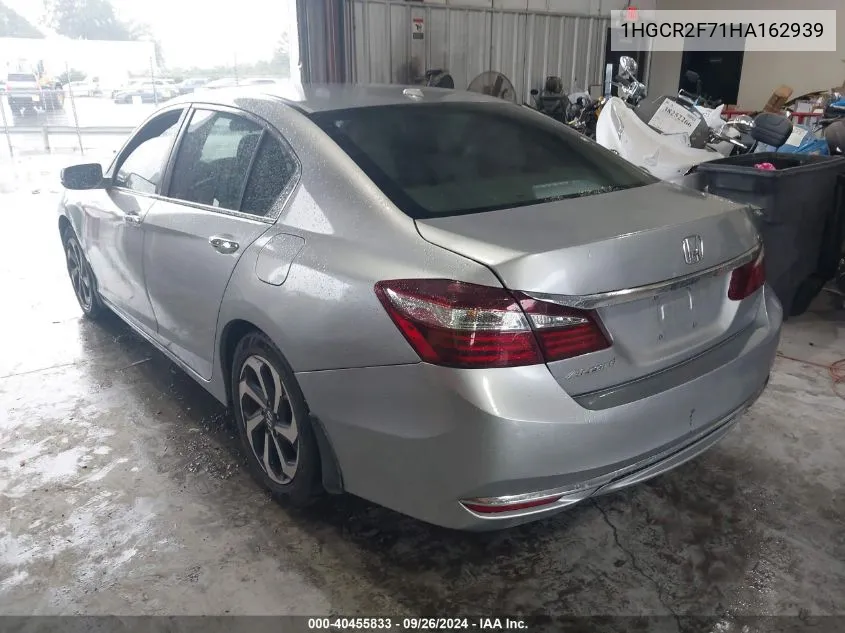 1HGCR2F71HA162939 2017 Honda Accord Ex