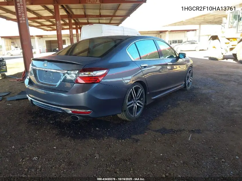 1HGCR2F10HA137610 2017 Honda Accord Sport Se