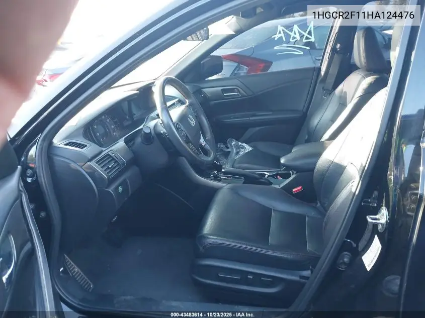1HGCR2F11HA124476 2017 Honda Accord Sport Se