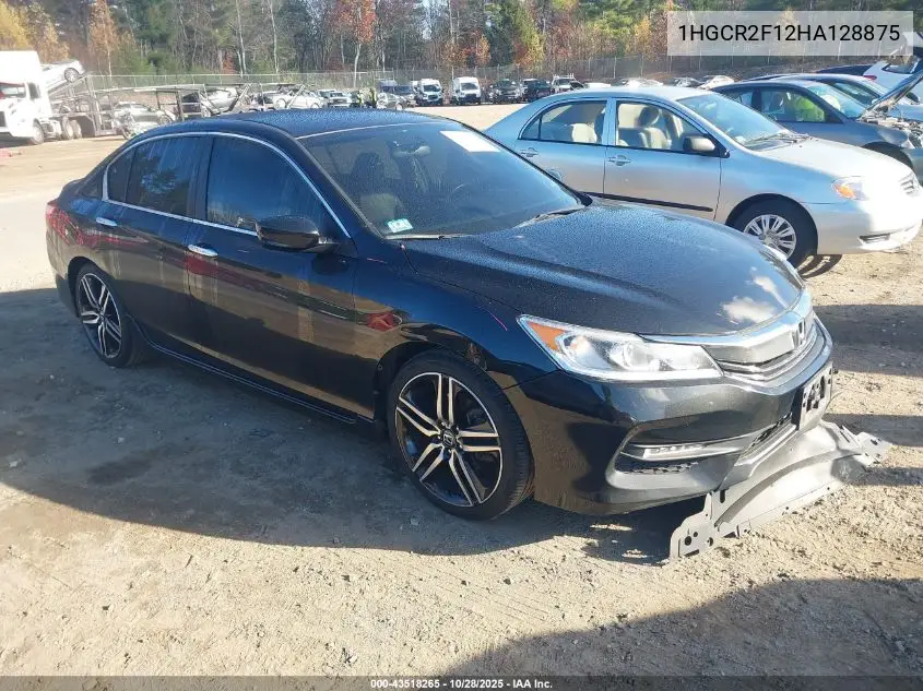 1HGCR2F12HA128875 2017 Honda Accord Sport Se