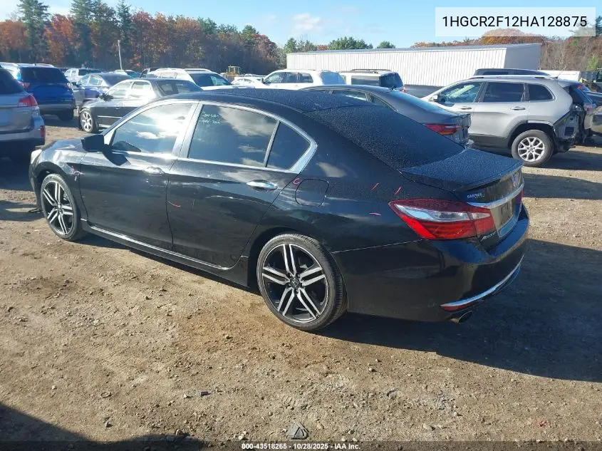 1HGCR2F12HA128875 2017 Honda Accord Sport Se