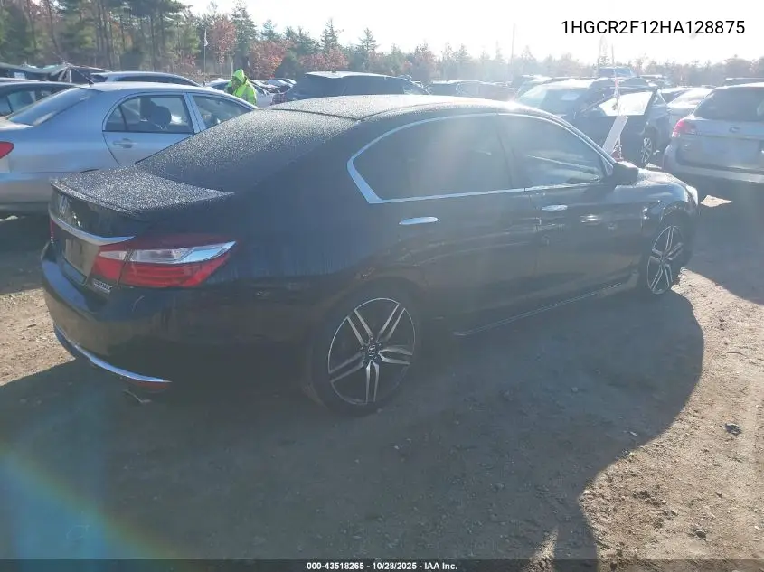 1HGCR2F12HA128875 2017 Honda Accord Sport Se