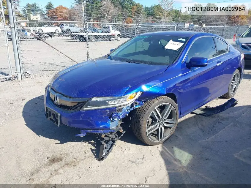 1HGCT2B09HA002964 2017 Honda Accord Touring V6