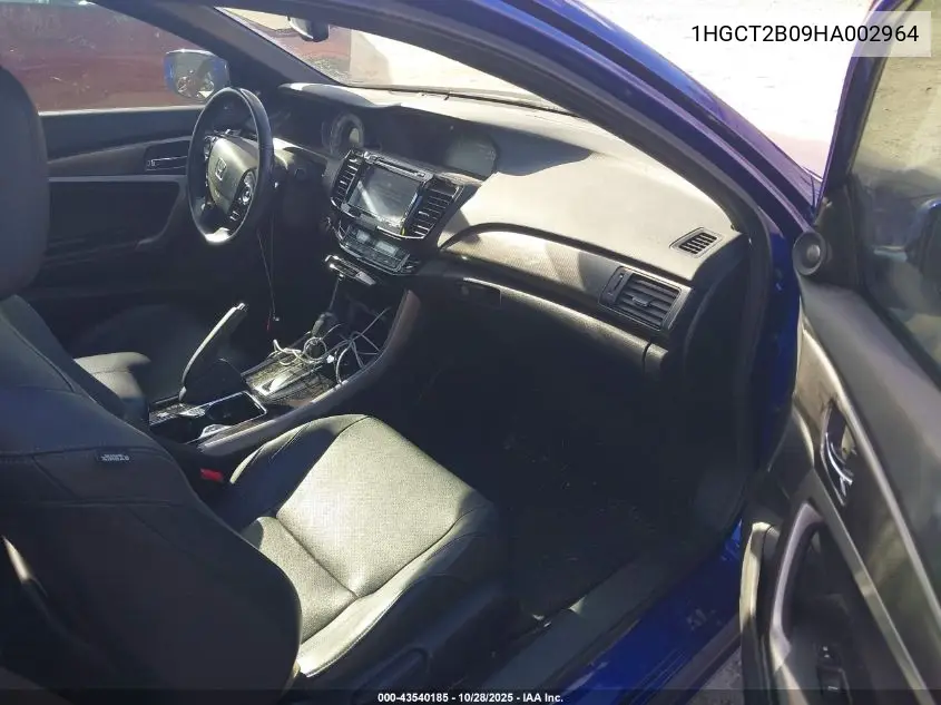 1HGCT2B09HA002964 2017 Honda Accord Touring V6