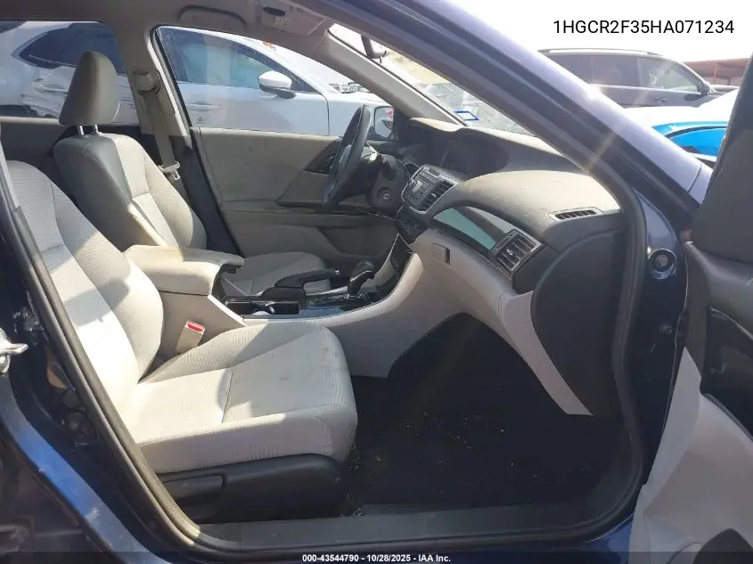 1HGCR2F35HA071234 2017 Honda Accord Lx