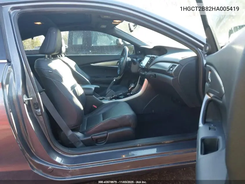 1HGCT2B82HA005419 2017 Honda Accord Ex-L V6