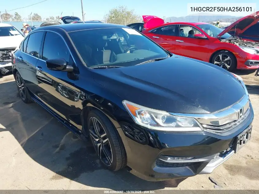 1HGCR2F50HA256101 2017 Honda Accord Sport