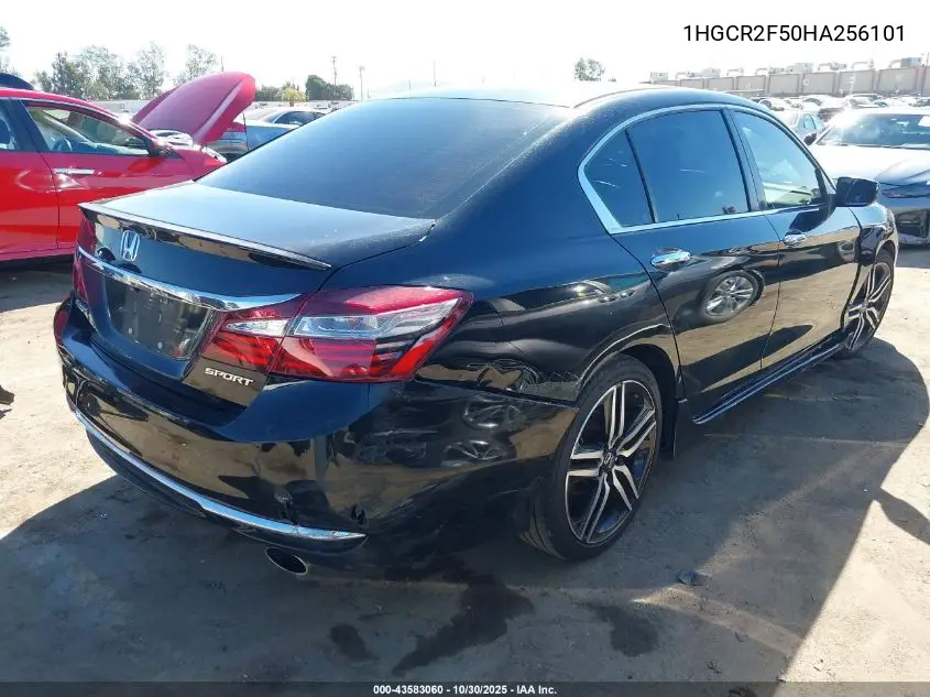 1HGCR2F50HA256101 2017 Honda Accord Sport