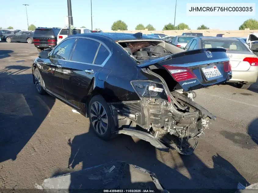 JHMCR6F76HC003035 2017 Honda Accord Hybrid Touring