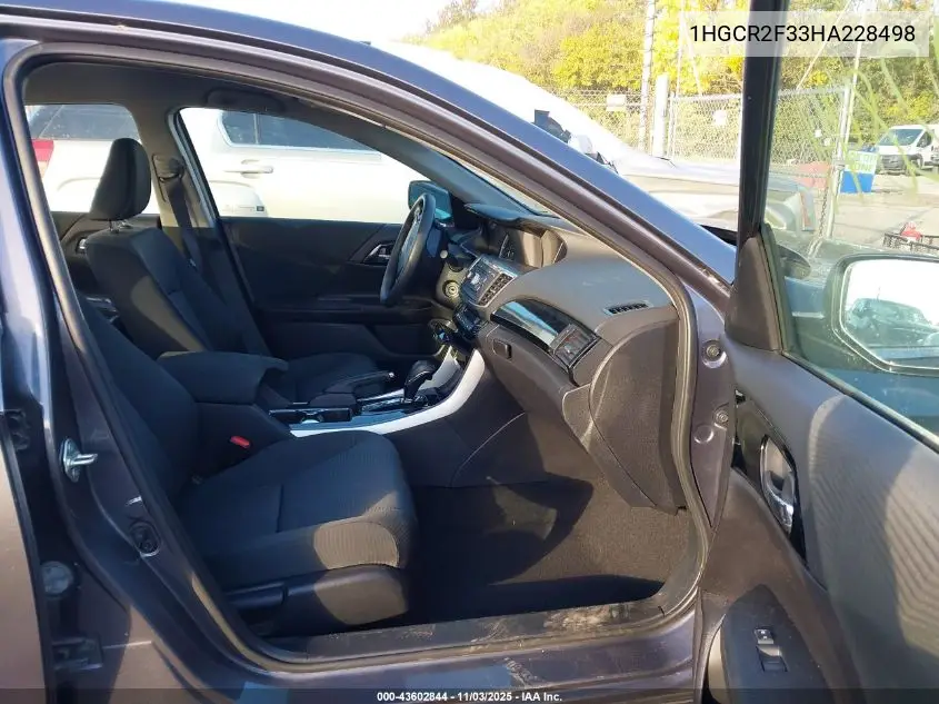 1HGCR2F33HA228498 2017 Honda Accord Lx
