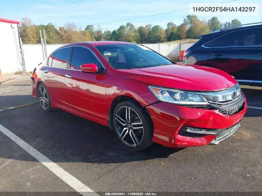1HGCR2F54HA143297 2017 Honda Accord Sport