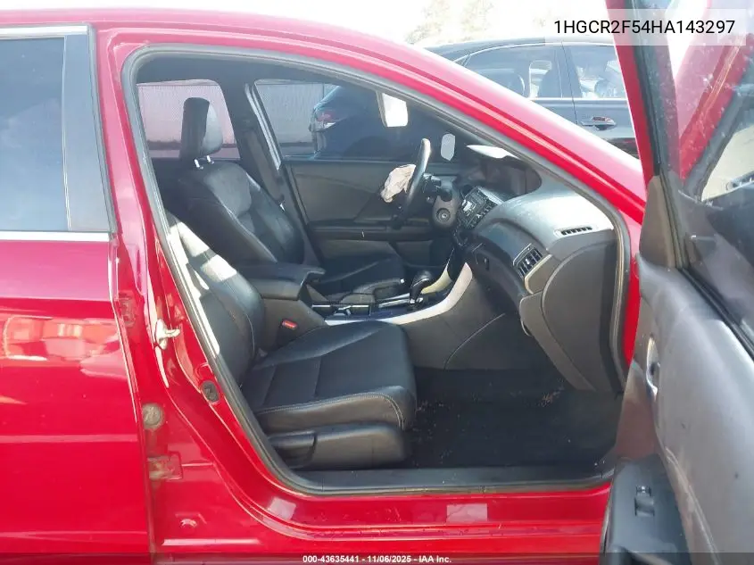 1HGCR2F54HA143297 2017 Honda Accord Sport