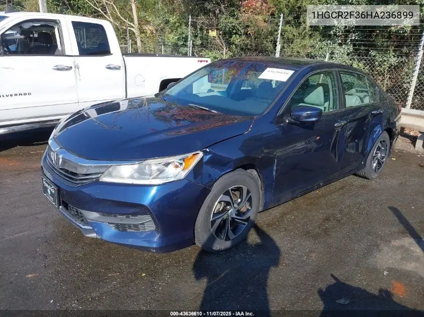 1HGCR2F36HA236899 2017 Honda Accord Lx