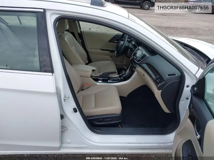 1HGCR3F86HA007656 2017 Honda Accord Ex-L V6