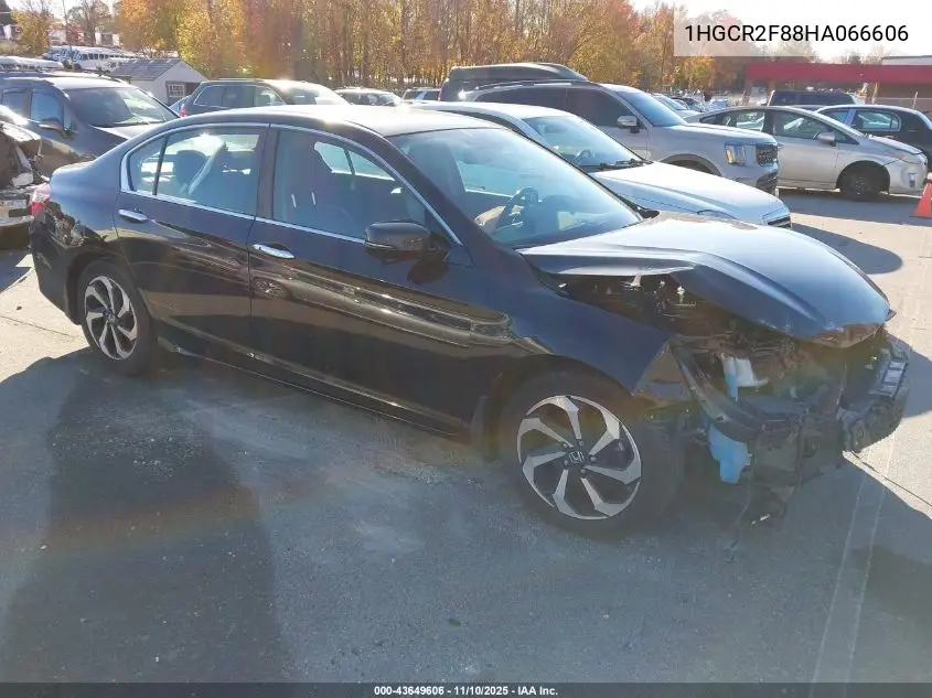 1HGCR2F88HA066606 2017 Honda Accord Ex-L