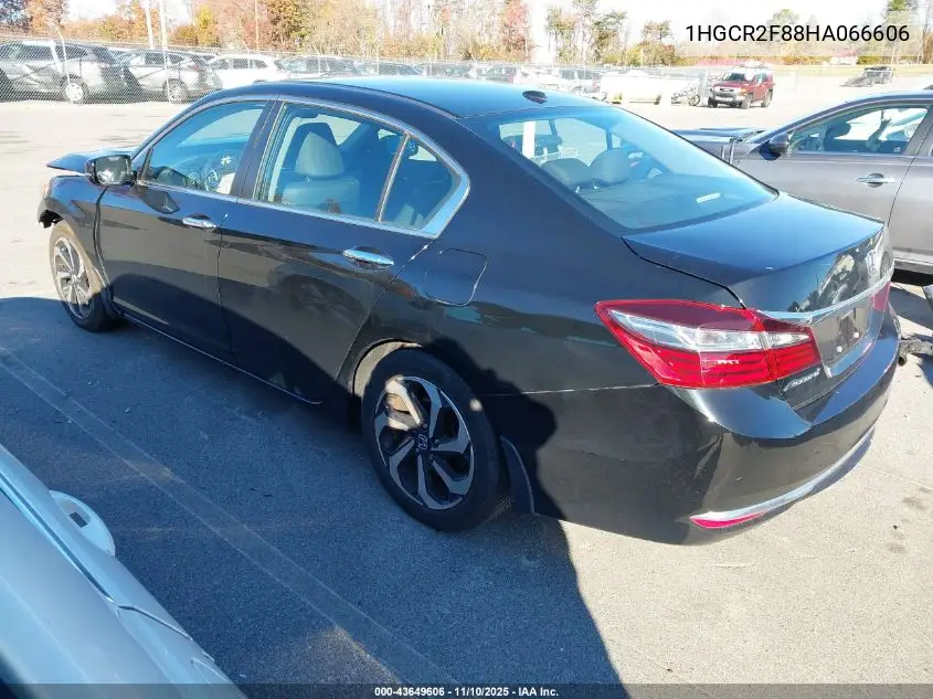 1HGCR2F88HA066606 2017 Honda Accord Ex-L